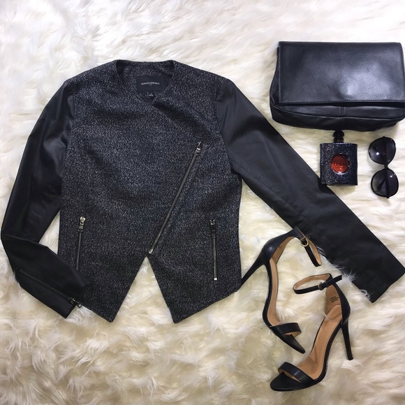 Banana Republic Jackets & Blazers - BANANA REPUBLIC. Tweed Moto Jacket